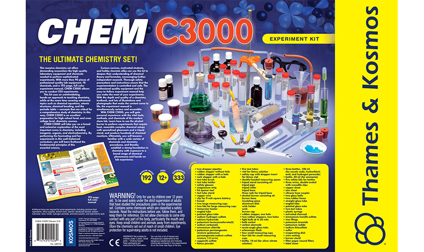 chem c3000 chemistry experiment kit