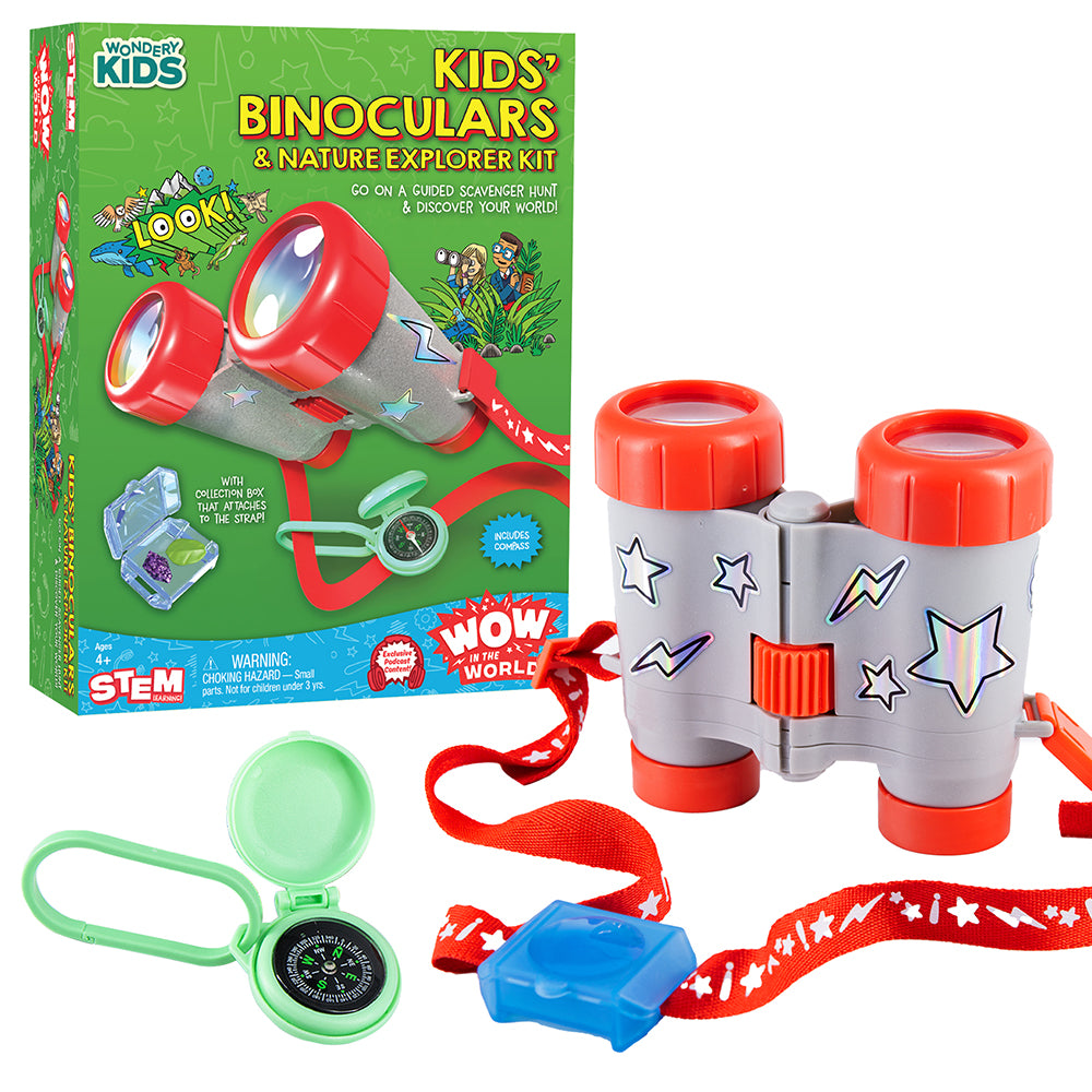 Thames & Kosmos Wow in the World: Kids' Binoculars & Nature Explorer Kit