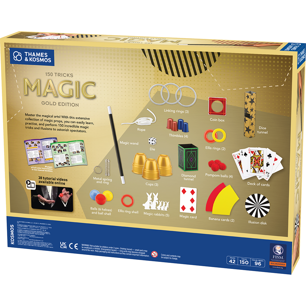 Thames Kosmos Magic Gold Edition 150 Tricks Instruction Manual