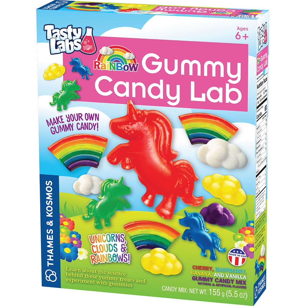 Thames & Kosmos Fun Science – Kit De Bolas Que Brillan En La Oscuridad, Haz 20 Pelotas Saltarinas Con Moldes Redondos Y Cuadrados, Experimenta Con Colores