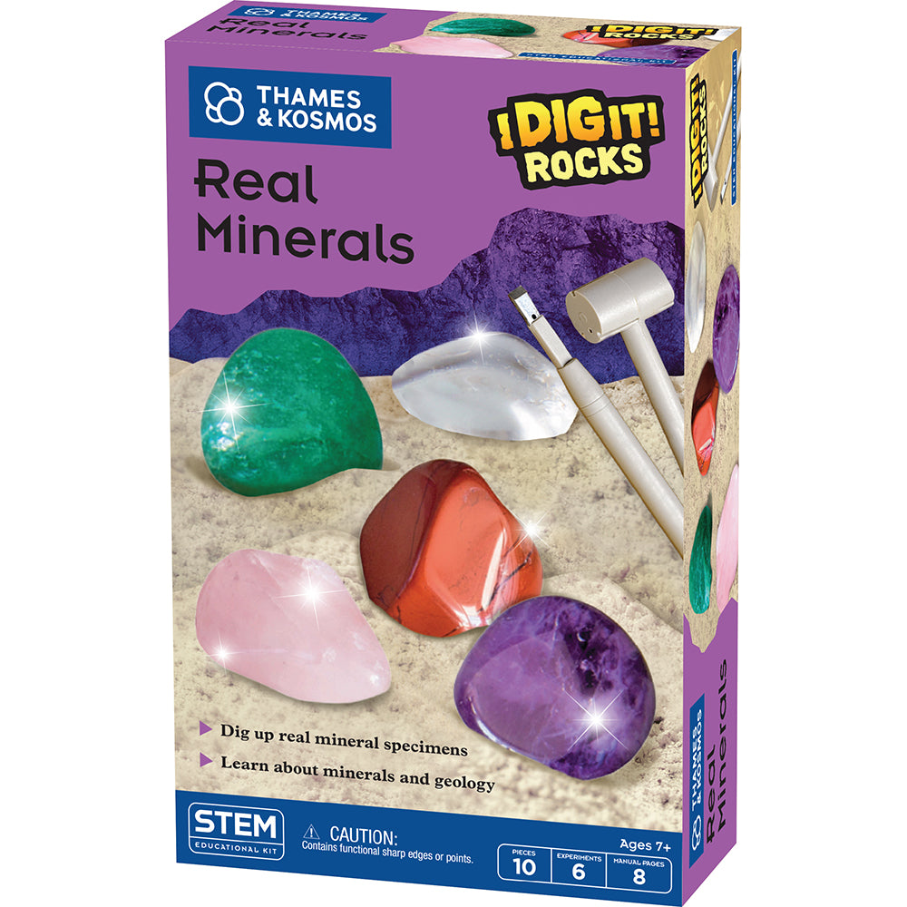 I Dig It! Real Minerals Excavation Kit | Dig Up Real Mineral