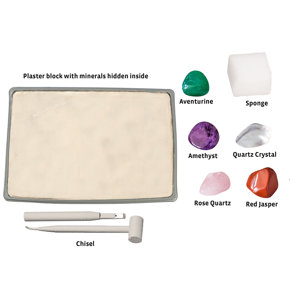 I Dig It! Real Minerals Excavation Kit | Dig Up Real Mineral