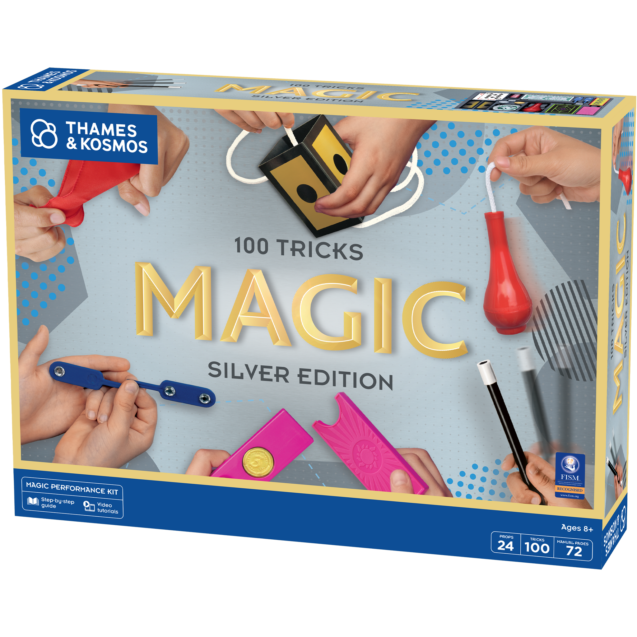 Thames Kosmos Magic Silver Edition 100 Tricks Instruction Manual