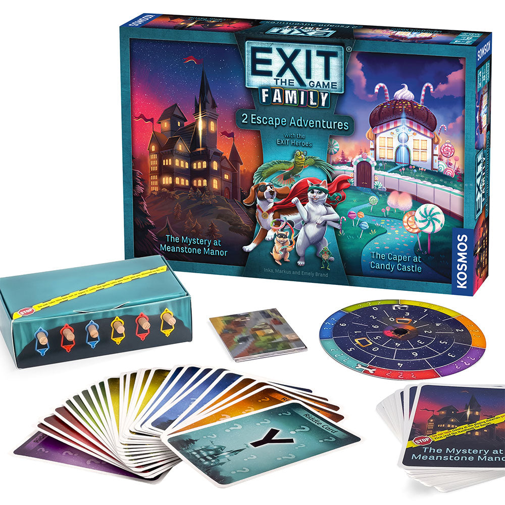 Exit: the Game - Family - 2 Escape Adventures Vol.1 box view