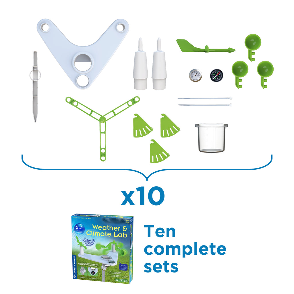 Weather & Climate Lab - Classroom Bundle 10-Pack – Thames & Kosmos