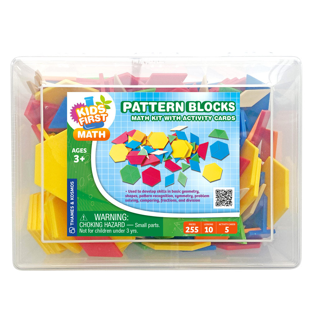 Pattern Blocks Math Playground Kids First Math: Pattern Blocks Math Kit with Activity Cards – Thames ...