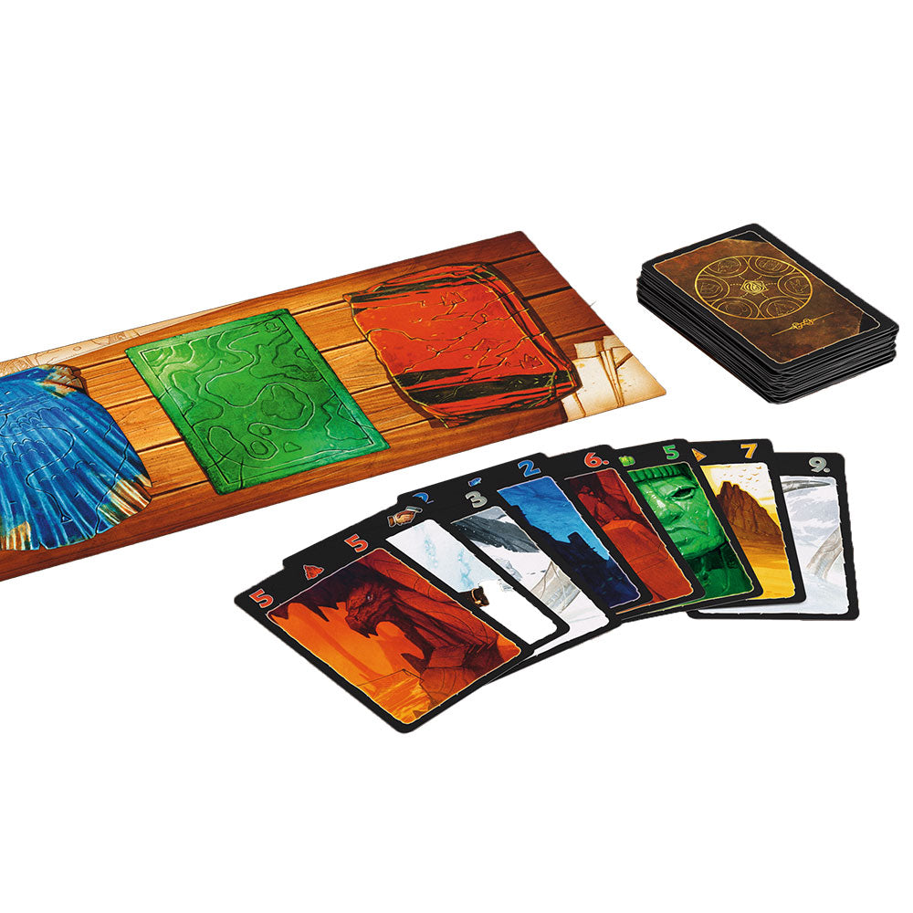 Lost Cities Card Game Reiner Knizia Kosmos Two Player Game