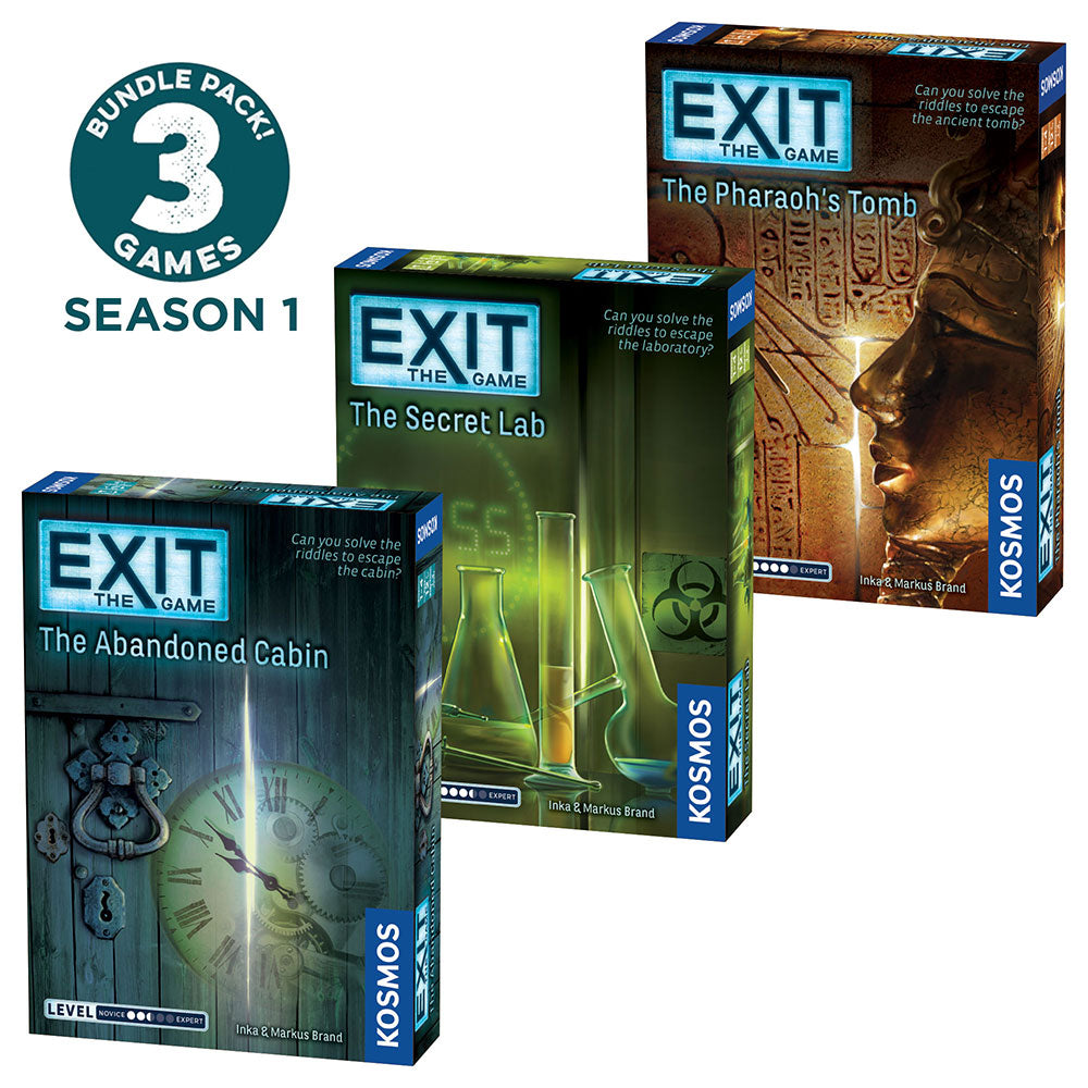 Escape room games in a box to play at home with friends and families ...