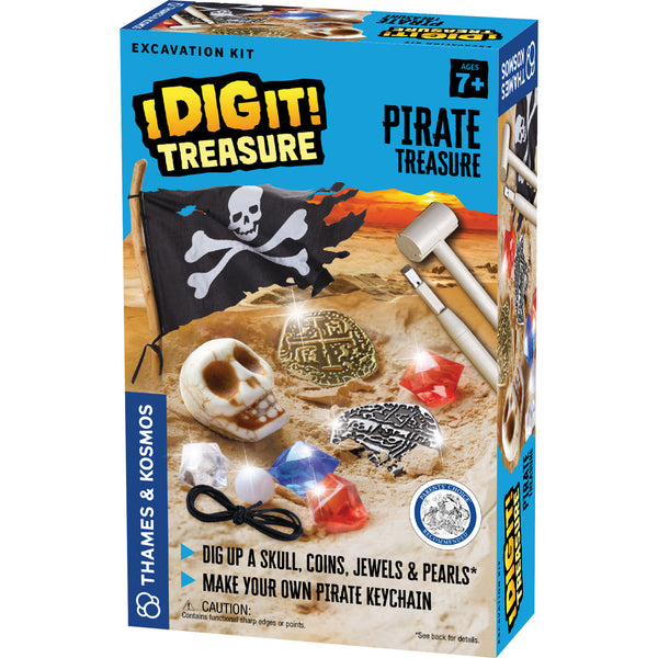 I Dig It! Pirate Treasure Excavation Kit | Dig Up Replica