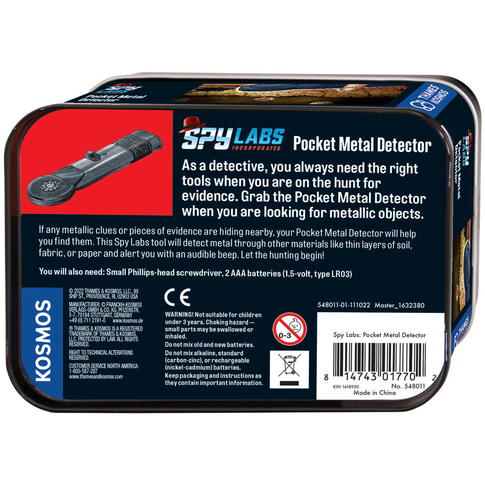 Spy Labs: Pocket Metal Detector – Thames & Kosmos