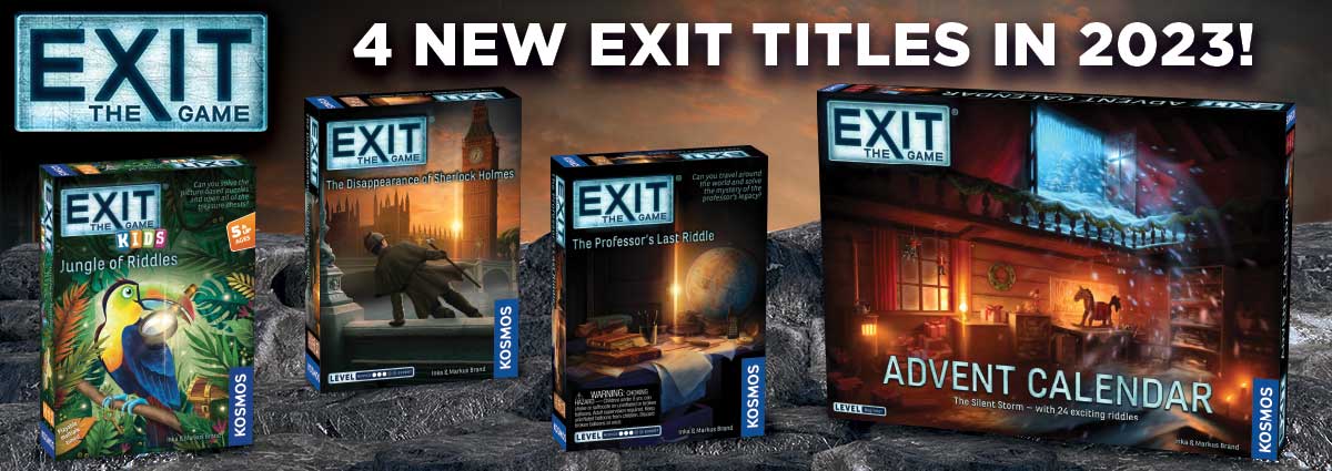 4 New EXIT Titles in 2023