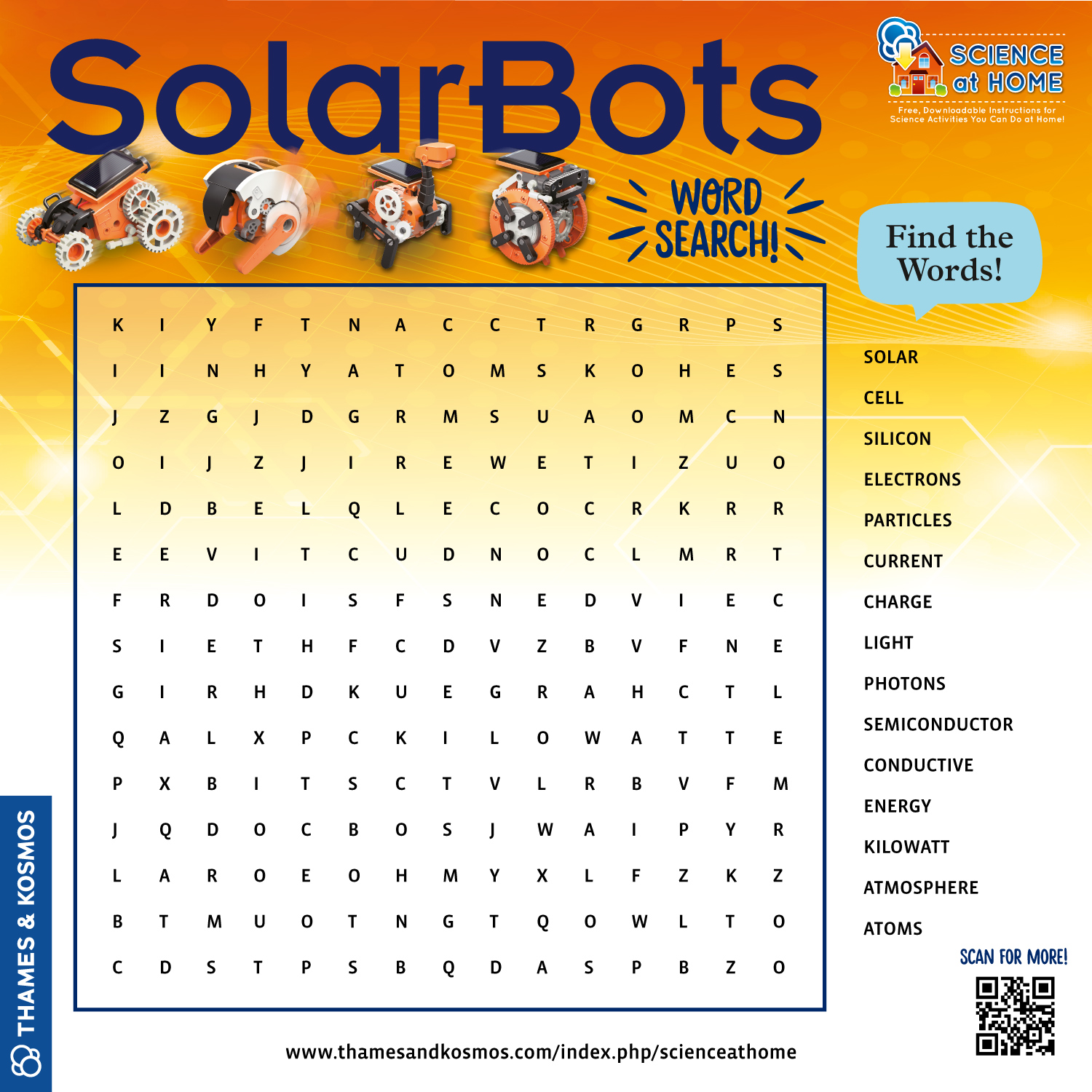 solarbots wordsearch