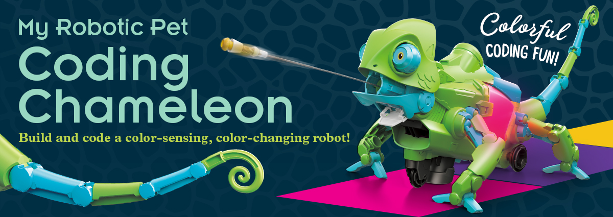 My Robotic Pet: Coding Chameleon