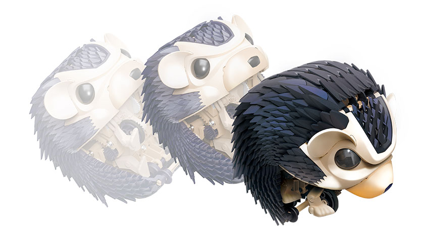 my robotic pet tumbling hedgehog