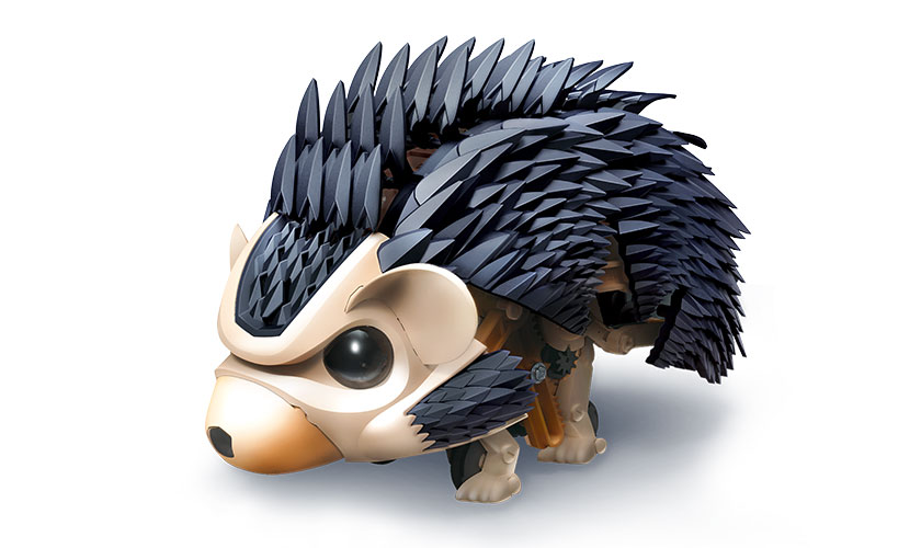 my robotic pet tumbling hedgehog