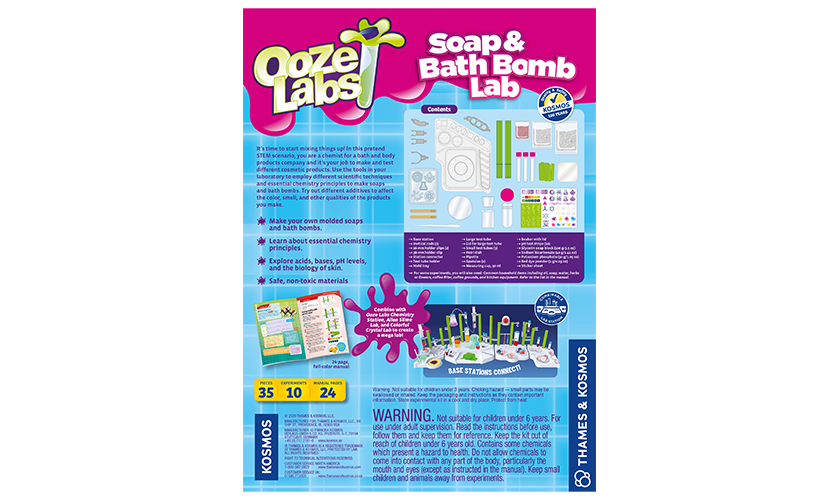 Science Kits Ooze Labs Soap & Bath Bomb Lab