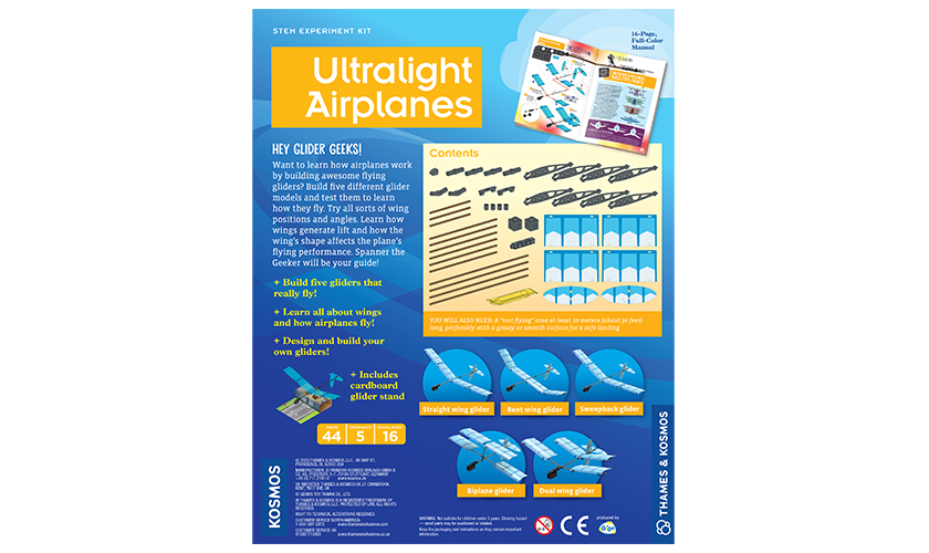 Thames /& Kosmos Ultralight Airplanes 550014