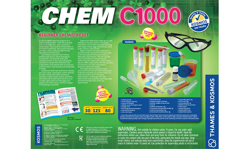 chem c1000 chemistry set