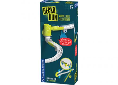 Gecko Run: Marble Run Flex-Corner Expansion Pack