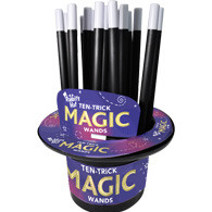 Rabbit's Hat Ten-Trick Magic Wands Product Image Downloads