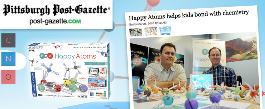 The Pittsburgh Post-Gazette sits down with the Happy Atoms team