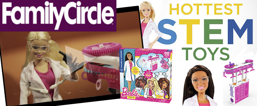 FamilyCircle: Barbie Among the Hottest STEM Toys