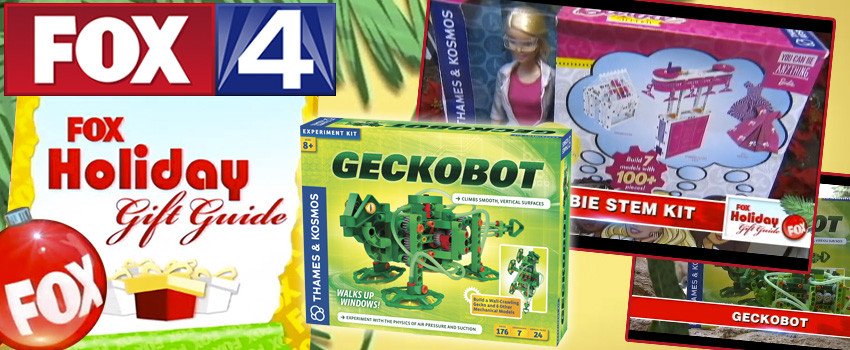 FOX Holiday Gift Guide includes Gecko, Magic, and Barbie