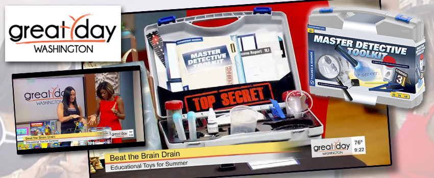 Master Detective Toolkit featured in: Toys to beat the summer brain drain