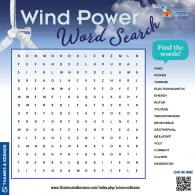 Wind Power Word Search (ACTIVITY)